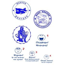 Изготовление печати для ДЕТЕЙ в городе Алматы